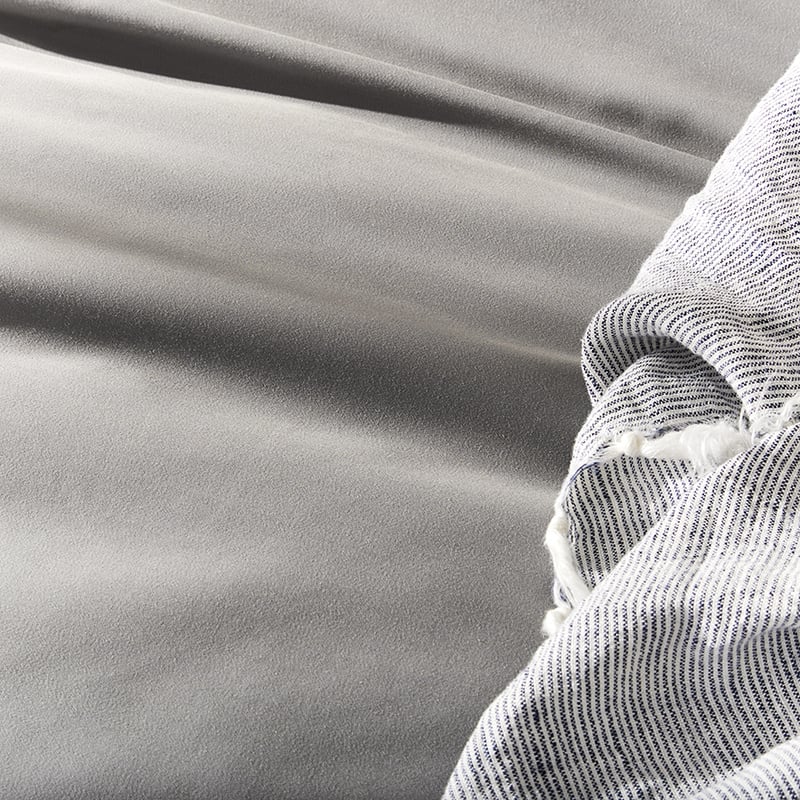 600TC Bamboo Cotton Shadow Quilt Cover Separates