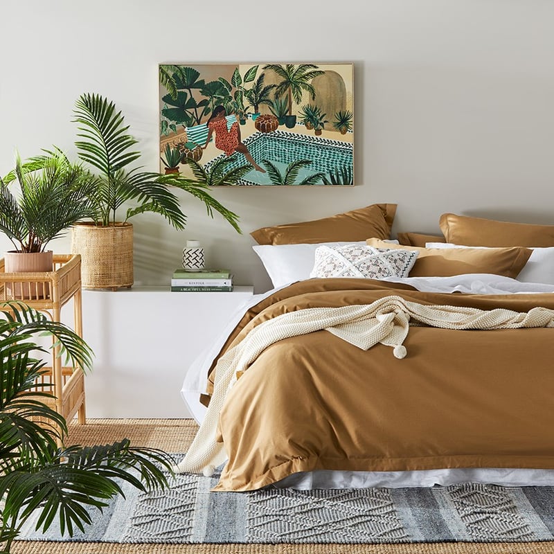 600TC Bamboo Cotton Spice Quilt Cover Separates