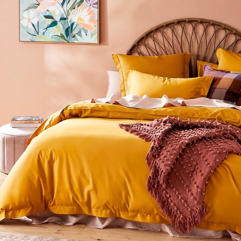 600TC Bamboo Cotton Rattan Quilt Cover Separates