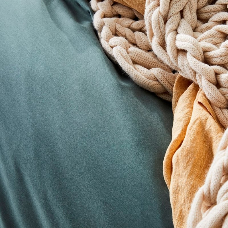 600TC Bamboo Cotton Sage Quilt Cover Separates