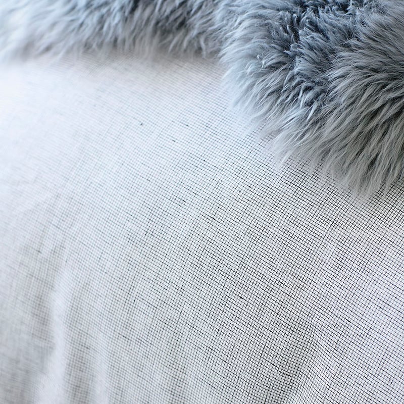 Vintage Washed Linen Check Quilt Cover Separates