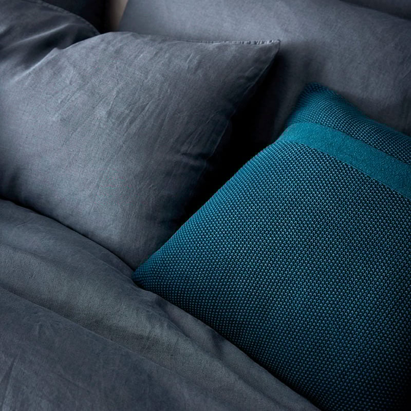 Vintage Washed Linen Sage Quilt Cover Separates