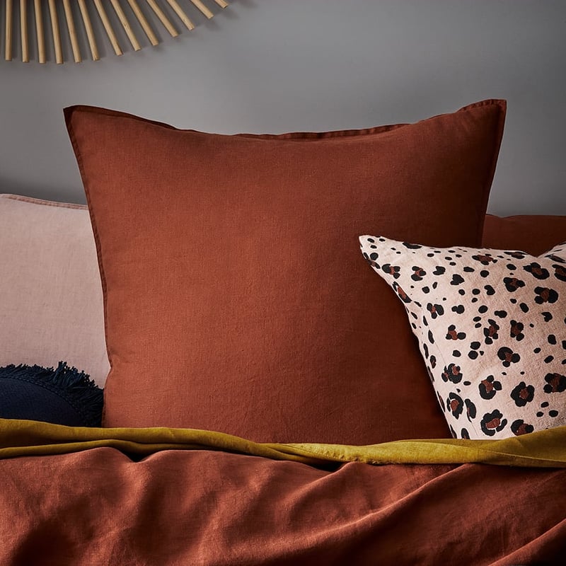 Vintage Washed Linen Sahara Quilt Cover Separates