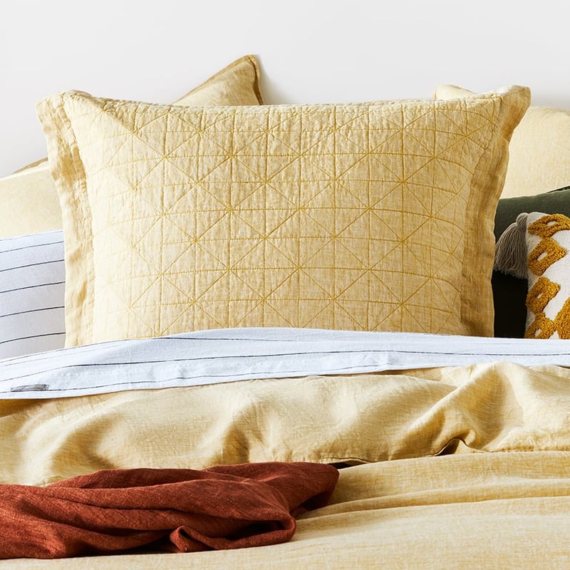 Vintage Washed Linen Sorbet Coverlet Separates