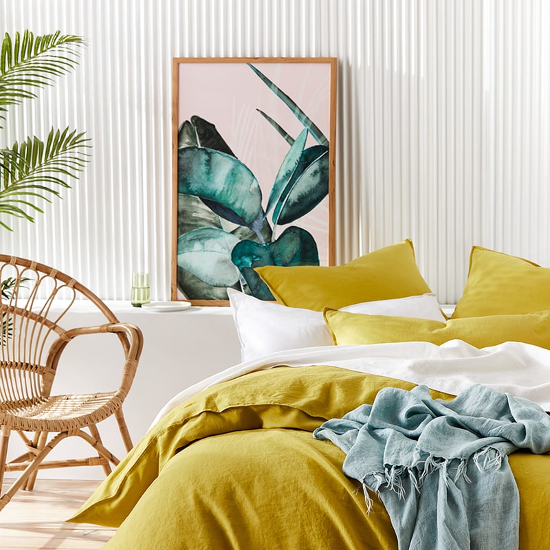 Vintage Washed Linen Acid Quilt Cover Separates