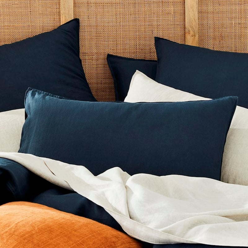 Vintage Washed Linen Old Navy Quilt Cover Separates