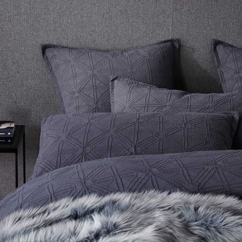 Villa Coal Quilt Cover Separates