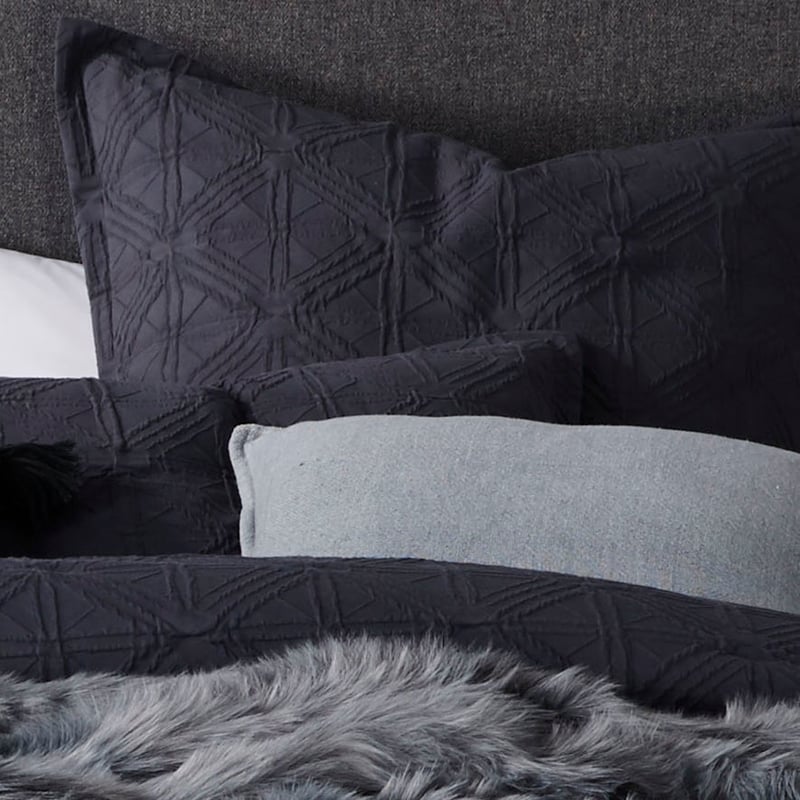 Villa Coal Quilt Cover Separates
