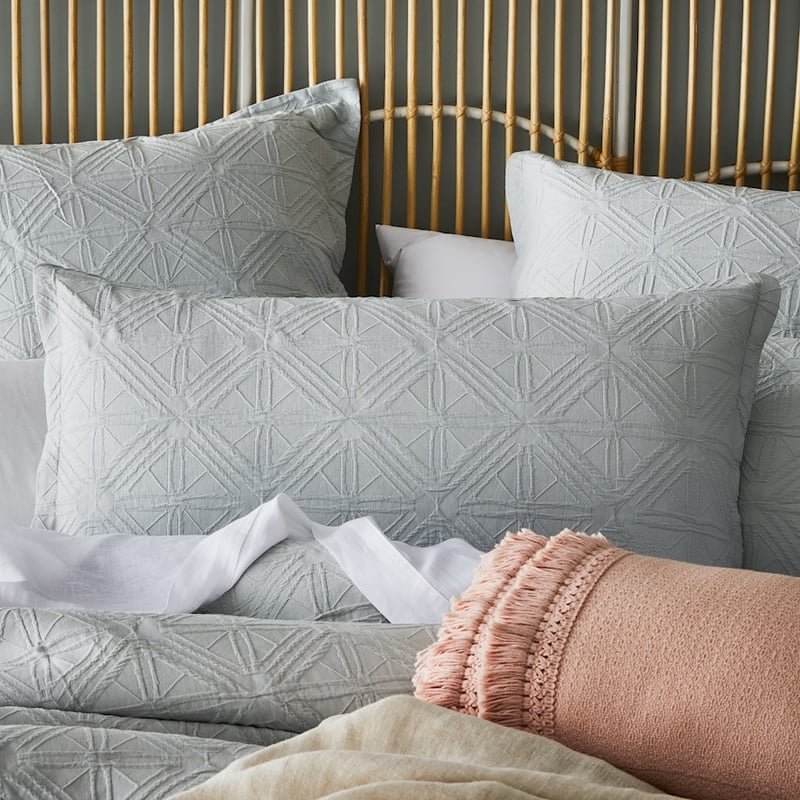 Villa Milky Blue Quilt Cover Separates