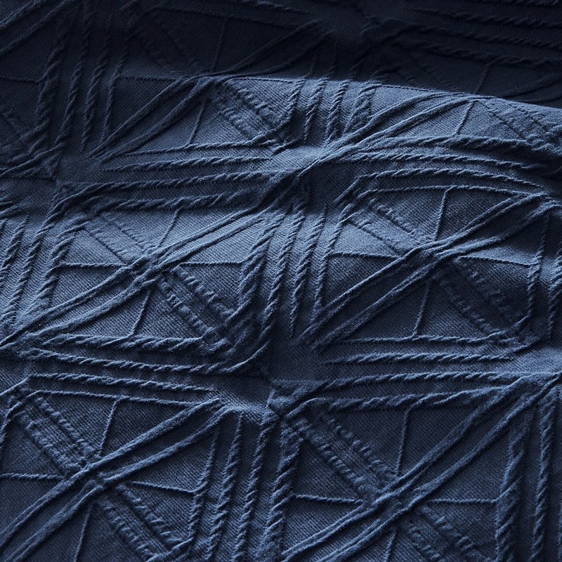 Villa Navy Quilt Cover Separates