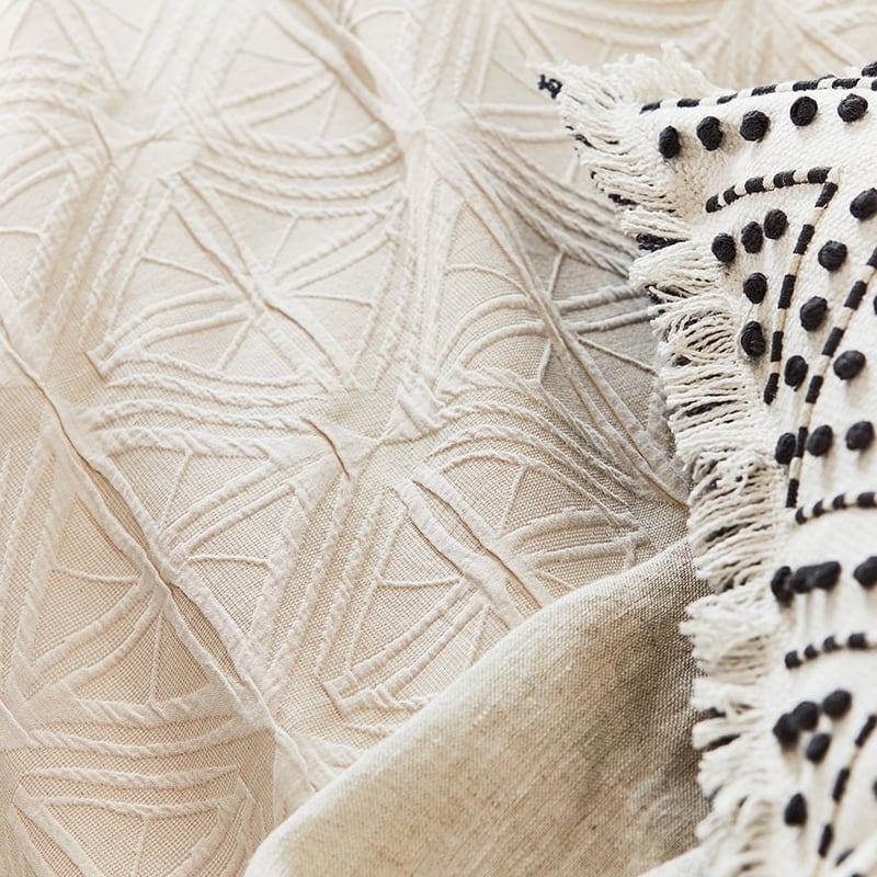 Villa Oatmeal Quilt Cover Separates