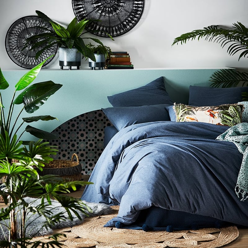 Ultra Soft Jersey Denim Quilt Cover Separates