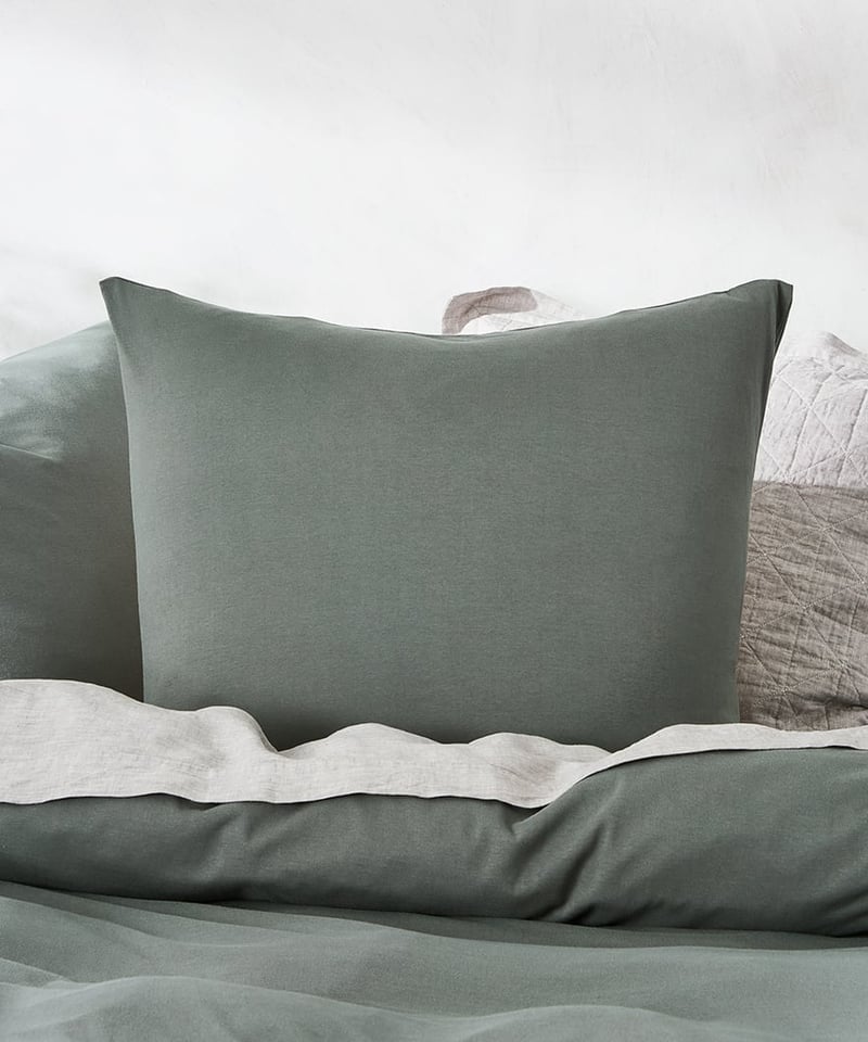 Ultra Soft Jersey Khaki Quilt Cover Separates