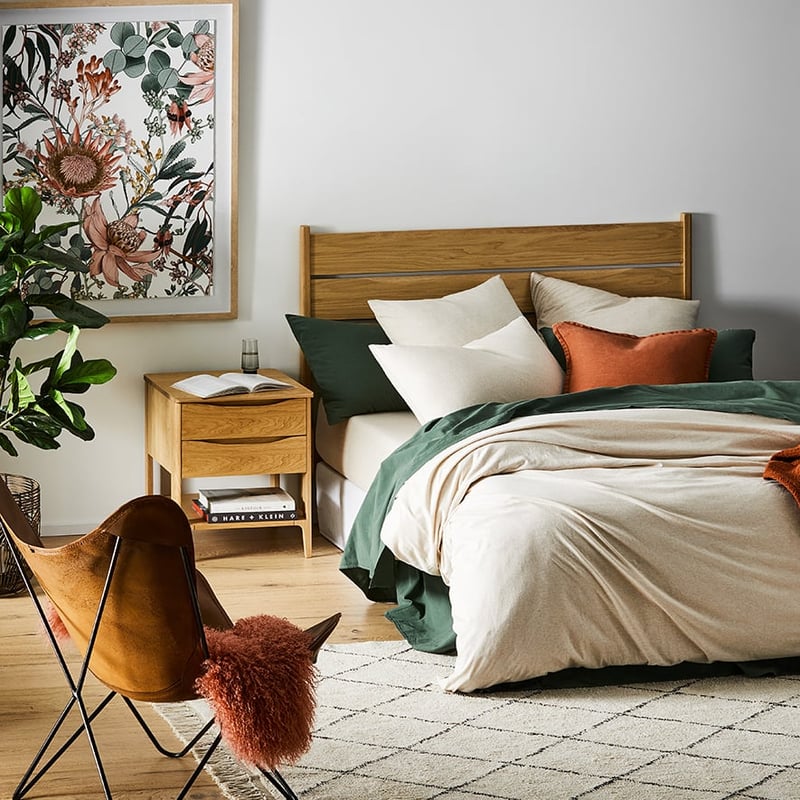 Ultra Soft Jersey Oatmeal Quilt Cover Separates