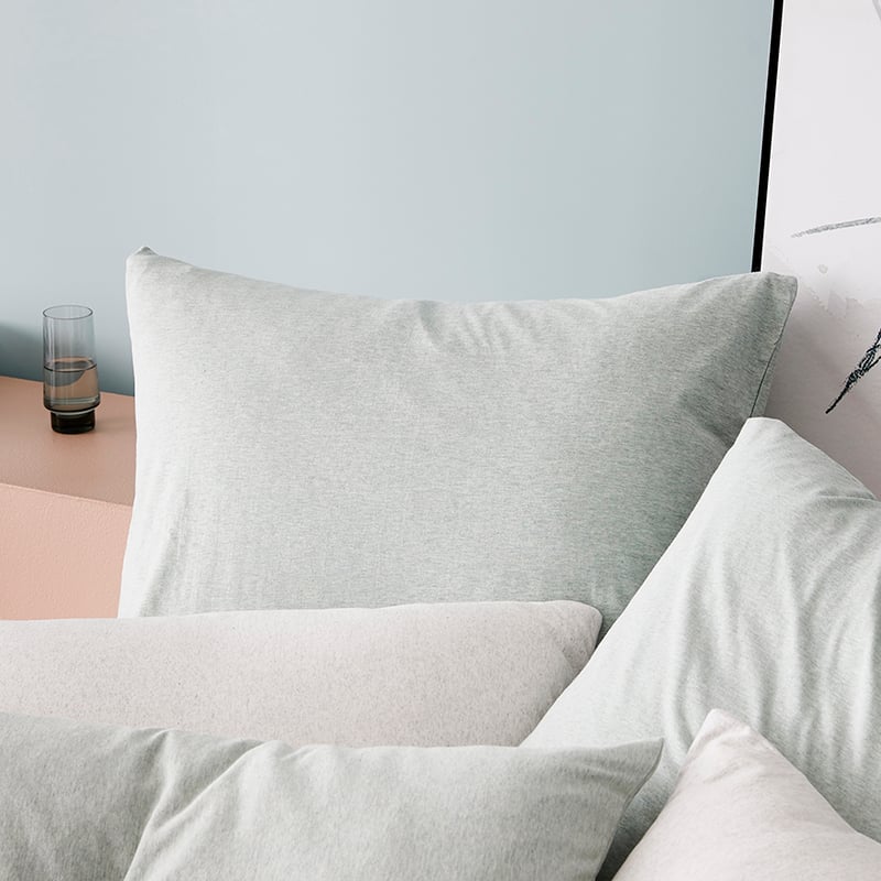 Ultra Soft Jersey Sage Quilt Cover Separates