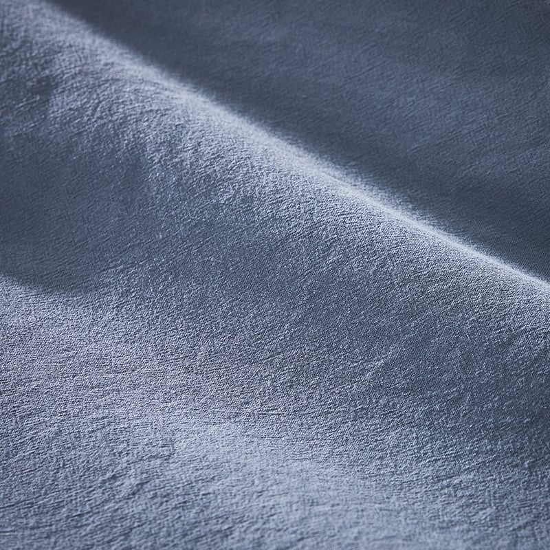 Stonewashed Cotton Dusty Blue Quilt Cover Separates
