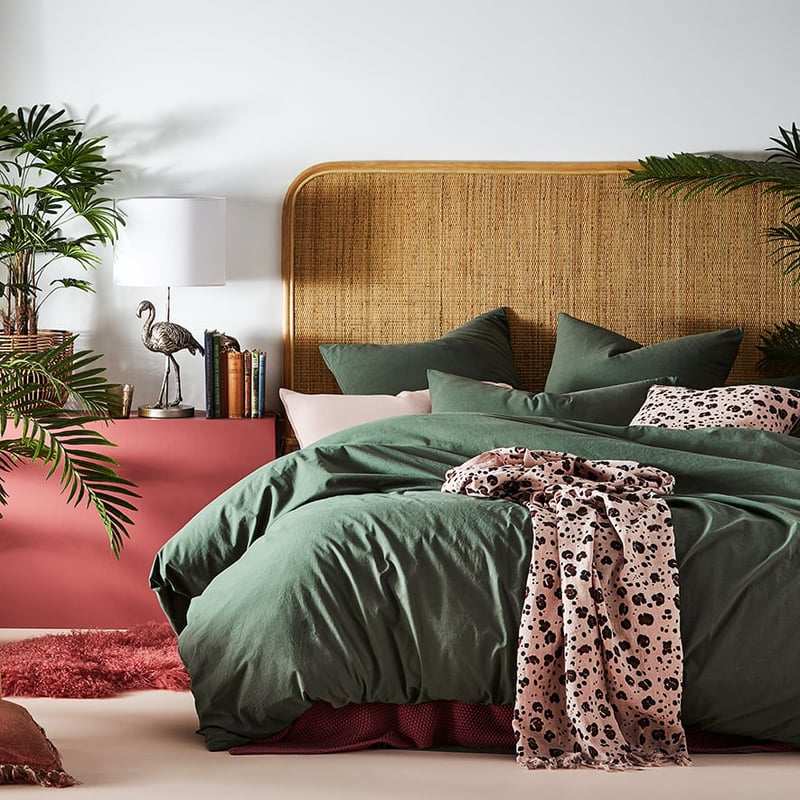 Stonewashed Cotton Forest Quilt Cover Separates
