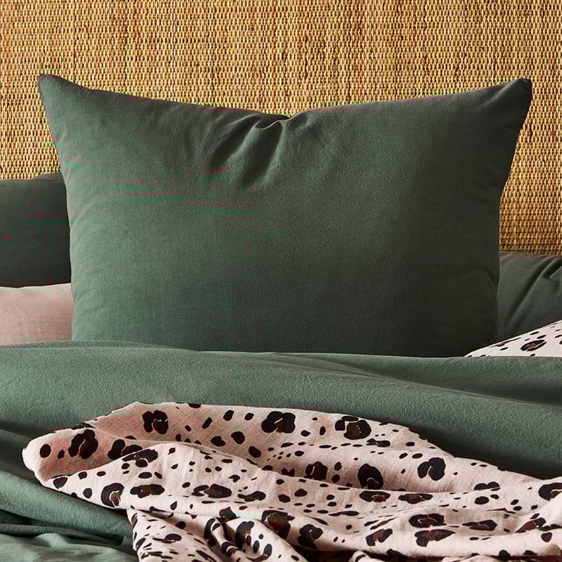 Stonewashed Cotton Forest Quilt Cover Separates