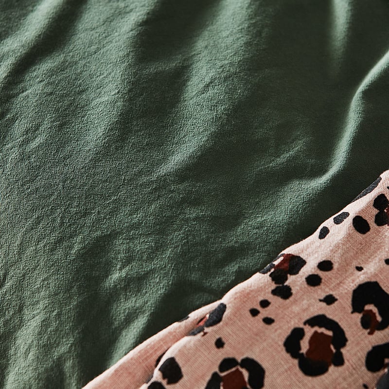 Stonewashed Cotton Forest Quilt Cover Separates