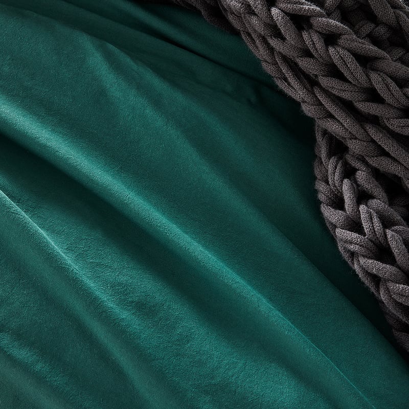 Stonewashed Cotton Lagoon Quilt Cover Separates