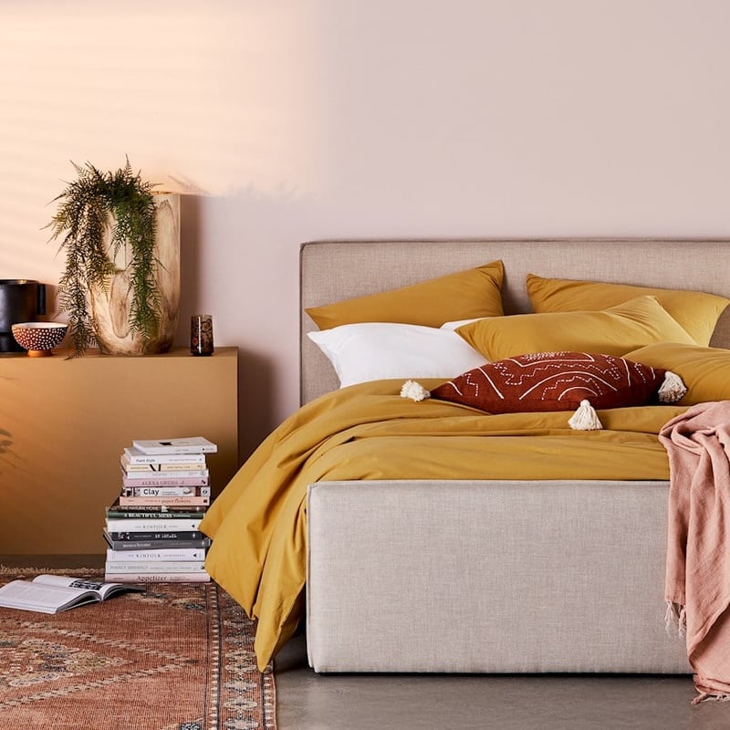 Stonewashed Cotton Spice Quilt Cover Separates