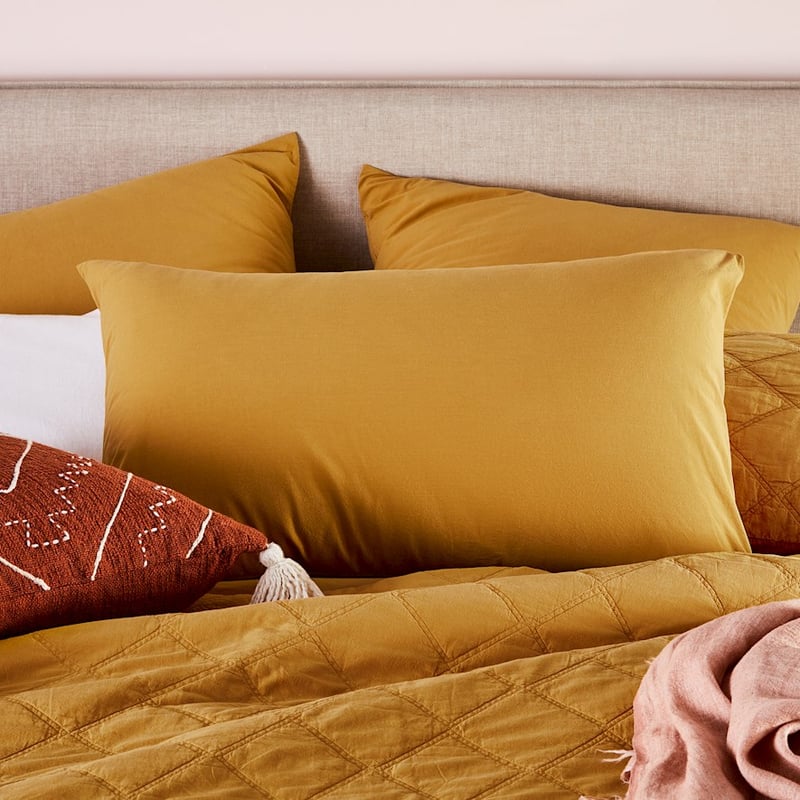 Stonewashed Cotton Spice Quilt Cover Separates