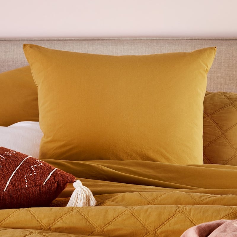 Stonewashed Cotton Spice Quilt Cover Separates