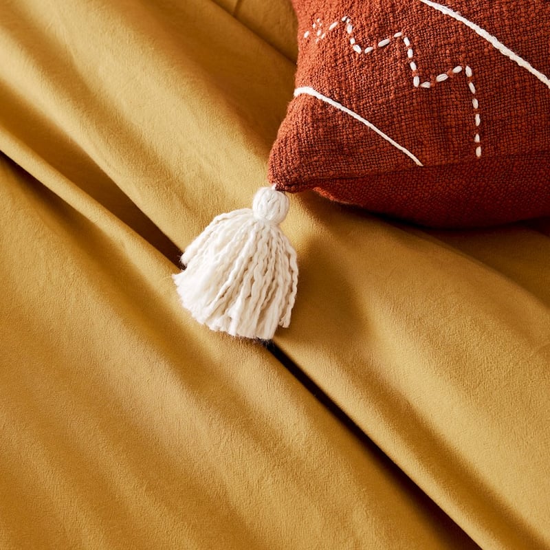 Stonewashed Cotton Spice Quilt Cover Separates