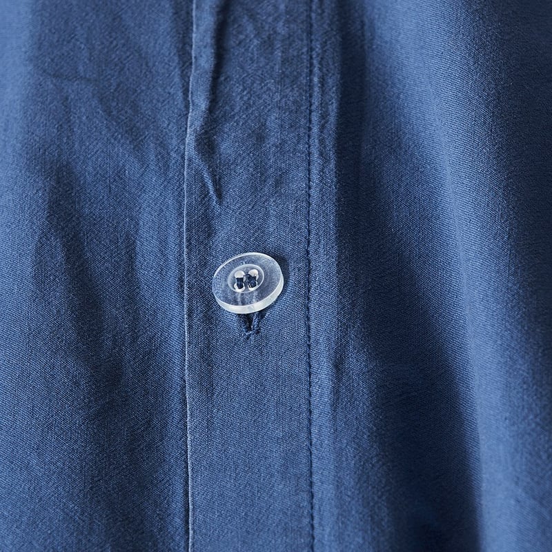 Stonewashed Cotton China Blue Quilt Cover Separates