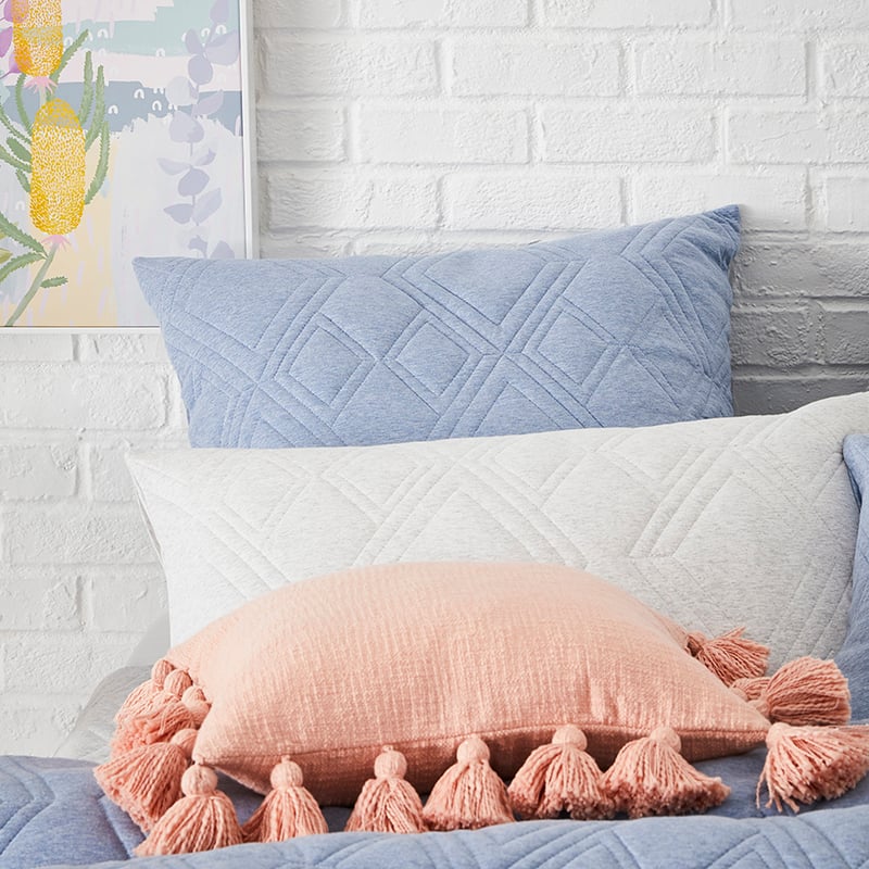 Jaxon Jersey Denim Quilted Quilt Cover Separates