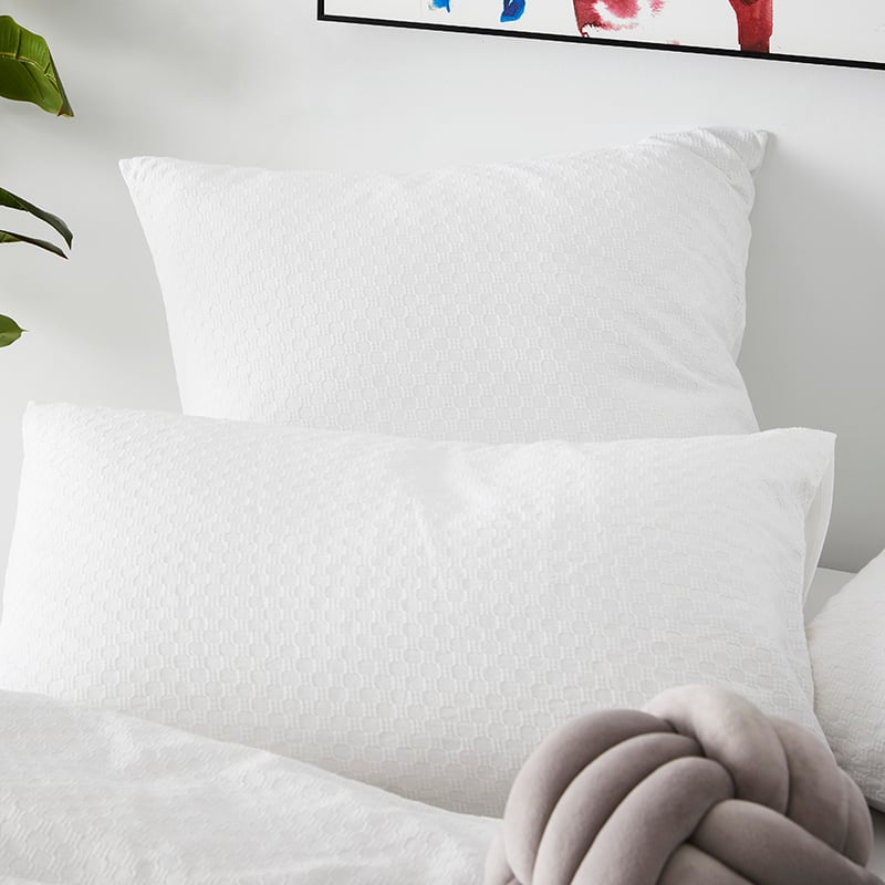 Hamilton White Quilt Cover Set + Separates