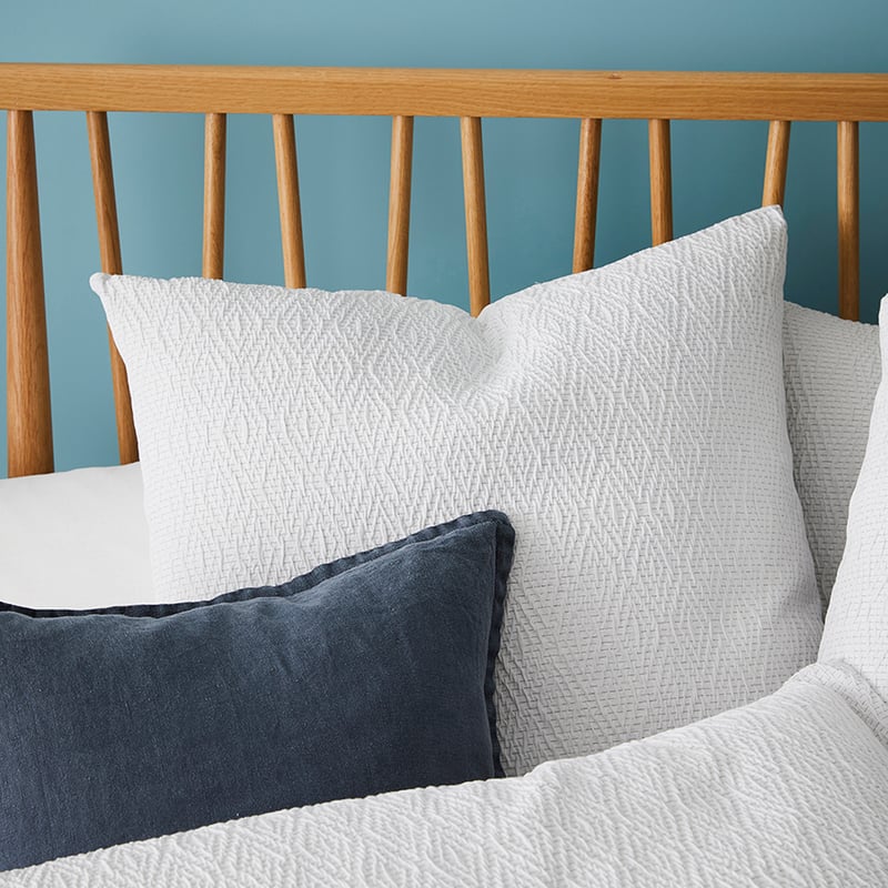 Harlow White Quilt Cover Set + Separates