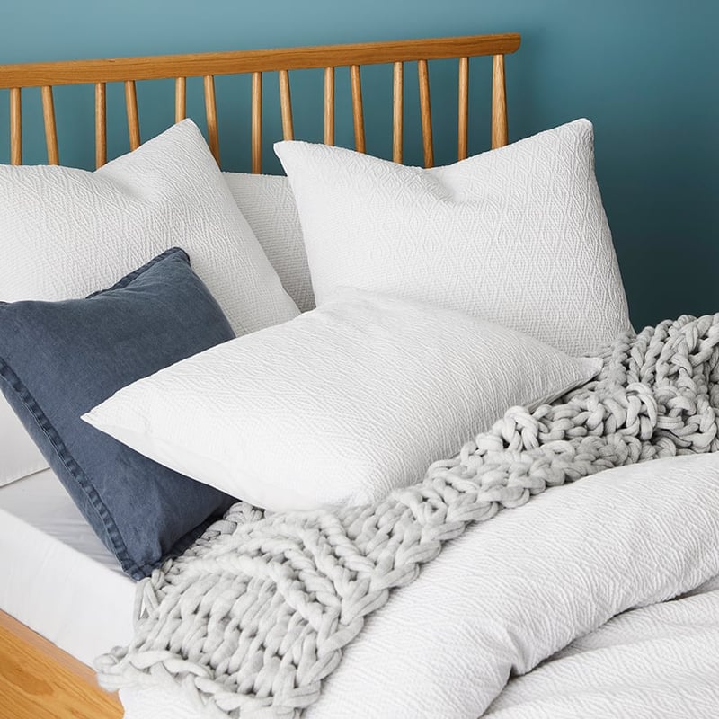 Harlow White Quilt Cover Set + Separates