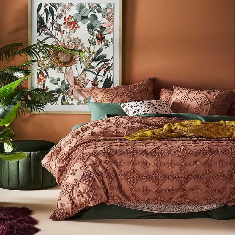Casablanca Rust Quilt Cover Separates