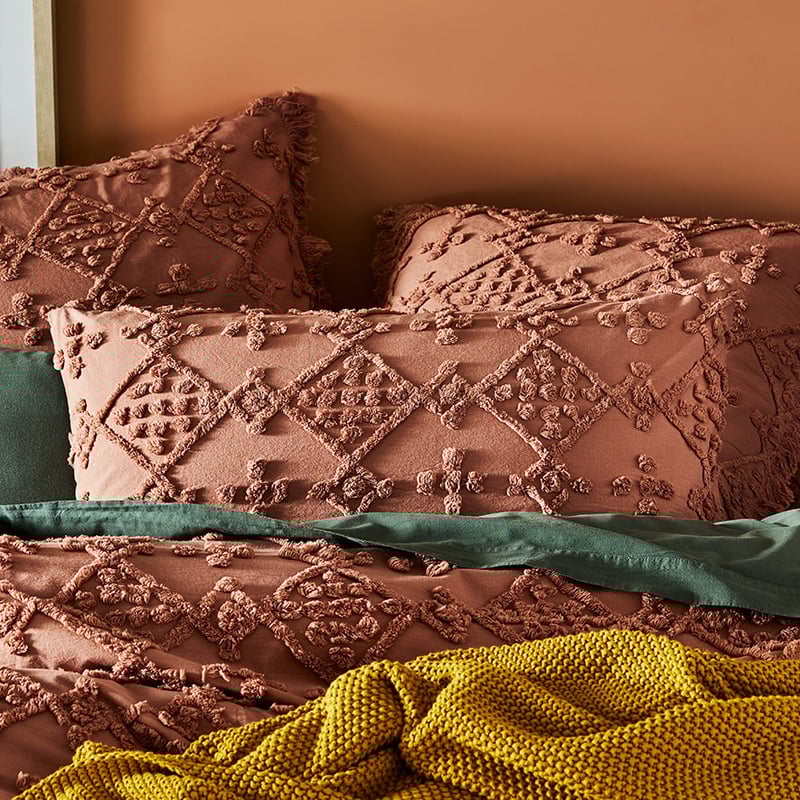 Casablanca Rust Quilt Cover Separates
