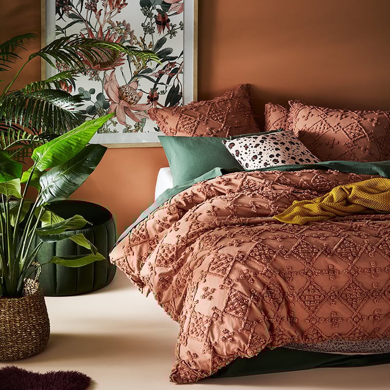 Casablanca Rust Quilt Cover Separates
