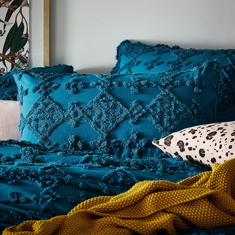 Casablanca Teal Quilt Cover Separates