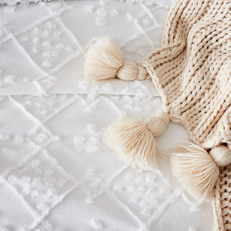 Casablanca White Quilt Cover Separates