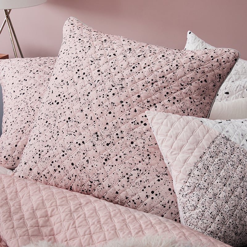 Remi Blush Quilted Quilt Cover Separates