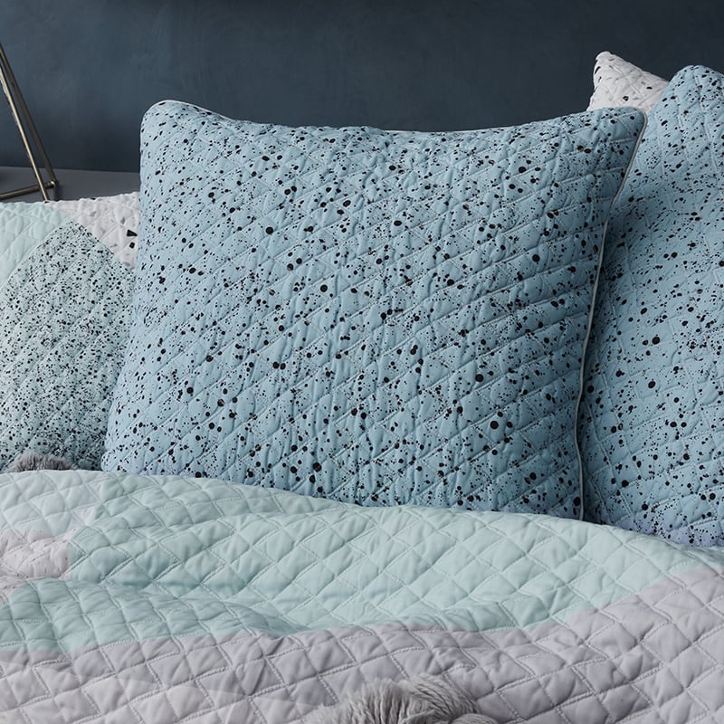 Remi Slate Quilted Quilt Cover Separates