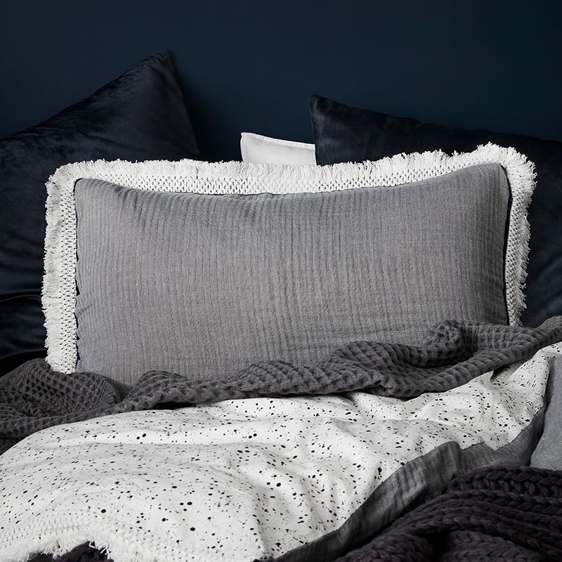 Manya Coal Quilt Cover Separates