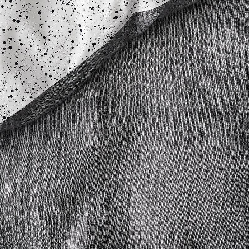 Manya Coal Quilt Cover Separates