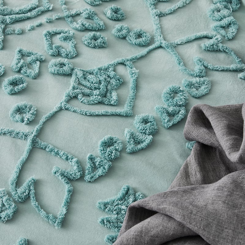 Nirvana Blue Fog Quilt Cover Separates