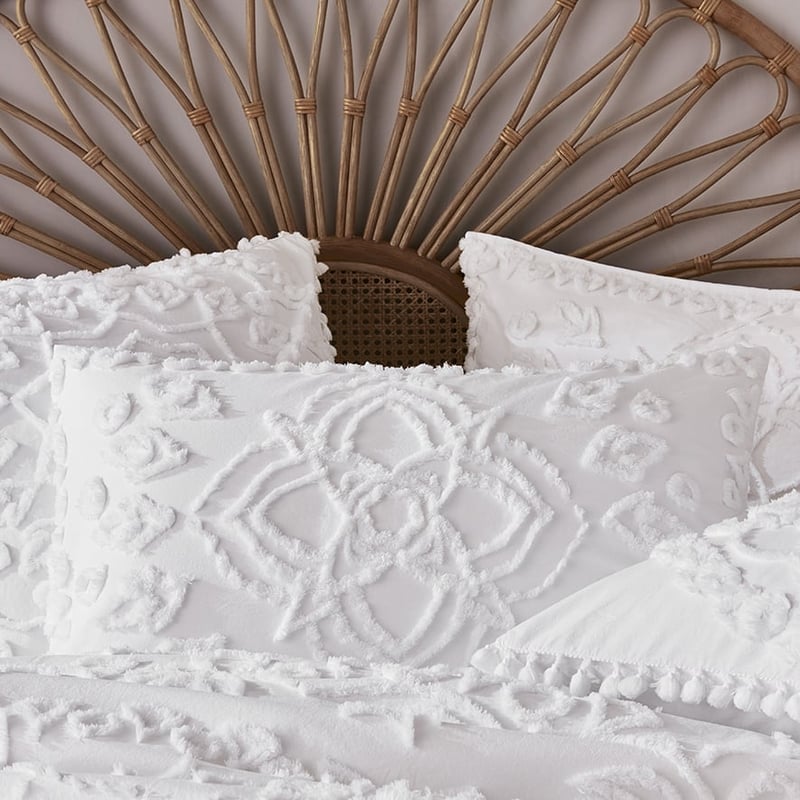 Nirvana White Quilt Cover Separates