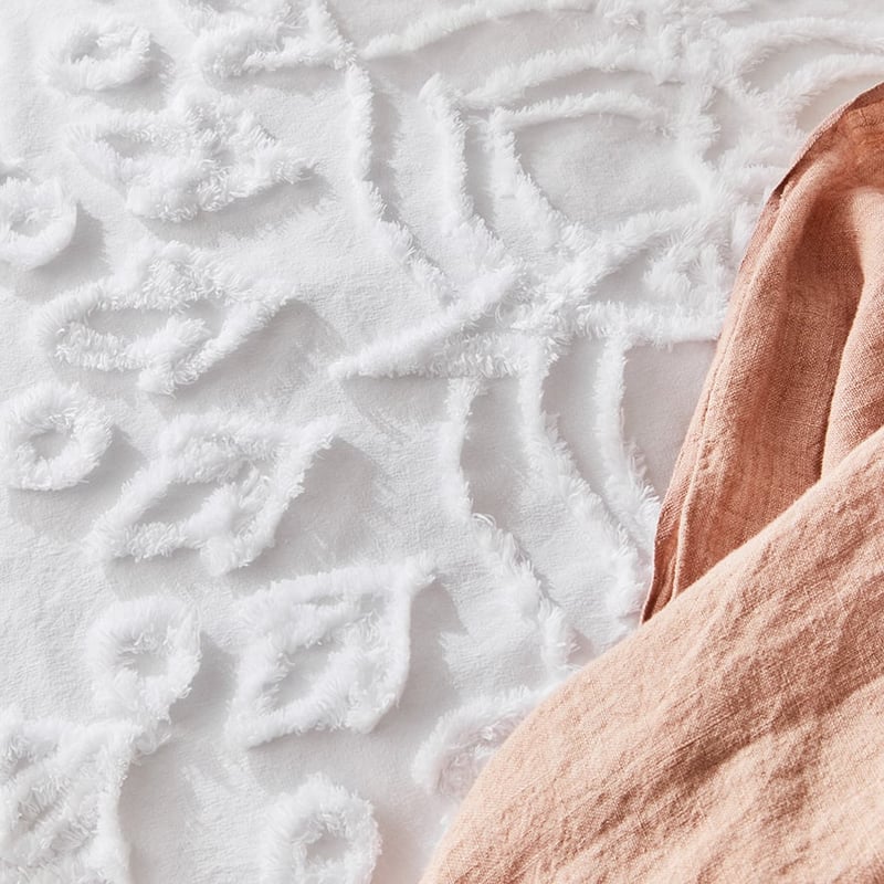 Nirvana White Quilt Cover Separates