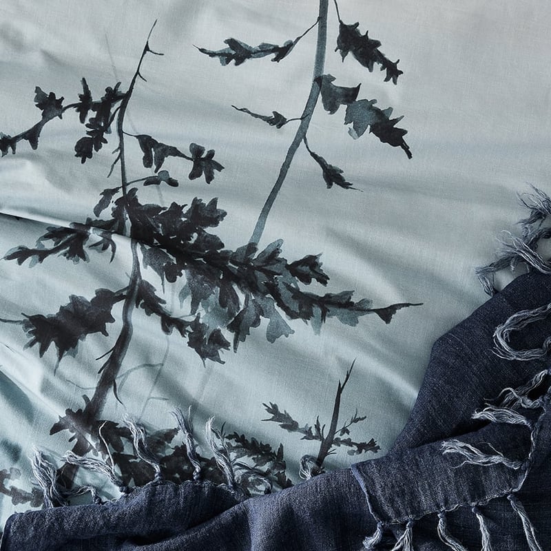 Grey Pine Ink Quilt Cover Set + Separates