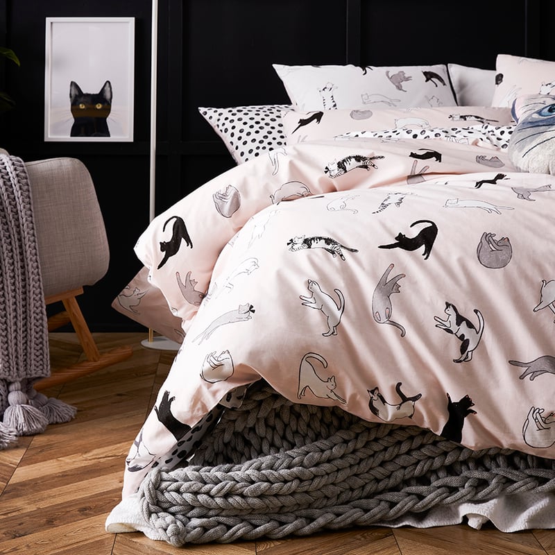 Camilla Pink Quilt Cover Set + Separates