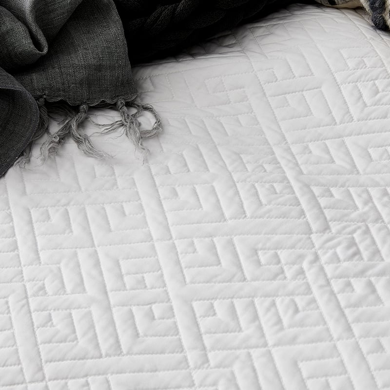 Saxon White Quilted Quilt Cover Separates