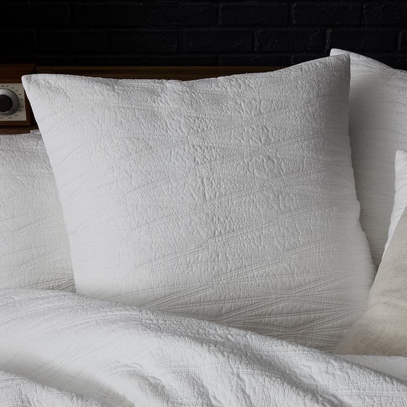 Lewis White Quilted Quilt Cover Separates