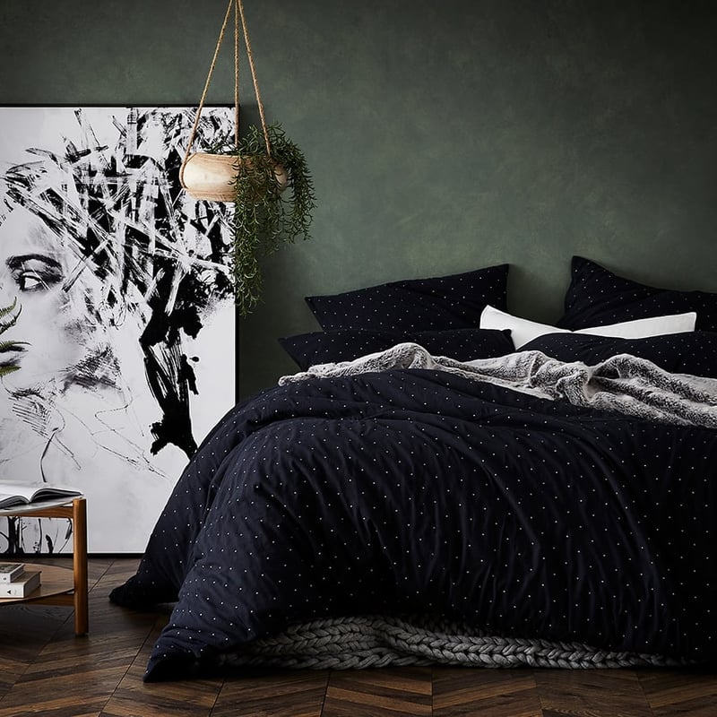 Zena Navy Quilt Cover Separates